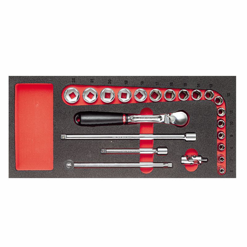 Assorted two-tone sponge module (22 pcs) | 519 M 613BEB | Usag - U05190941 Assorted two-tone sponge module (22 pcs) | 519 M 613BEB | Usag - U05190941